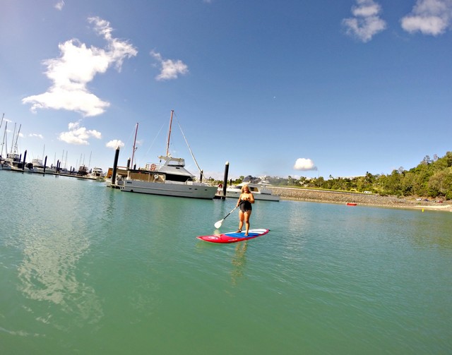 SUP in Airlie Beach