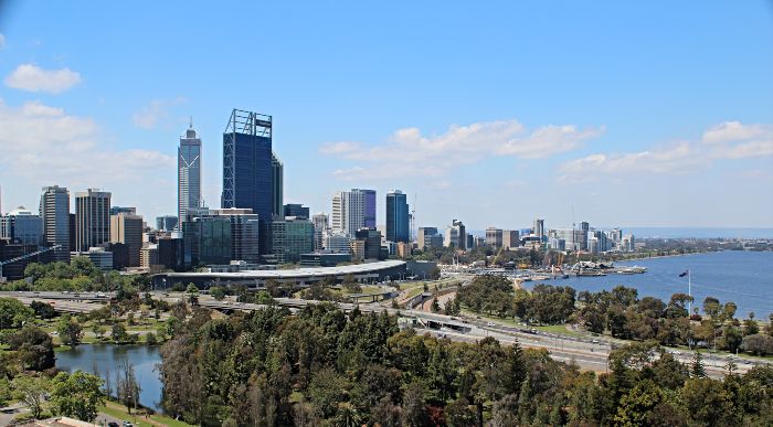 Perth CIty from Kings Park