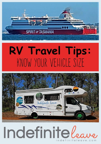 RV Travel Tips Know your vehicle size resized