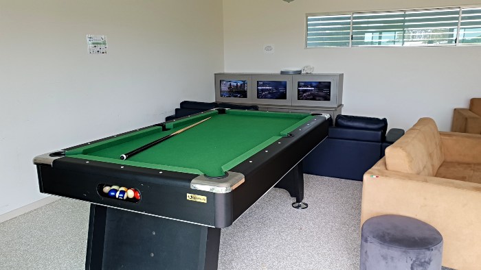 Games Room at the Pier Hervey Bay Caravan Park