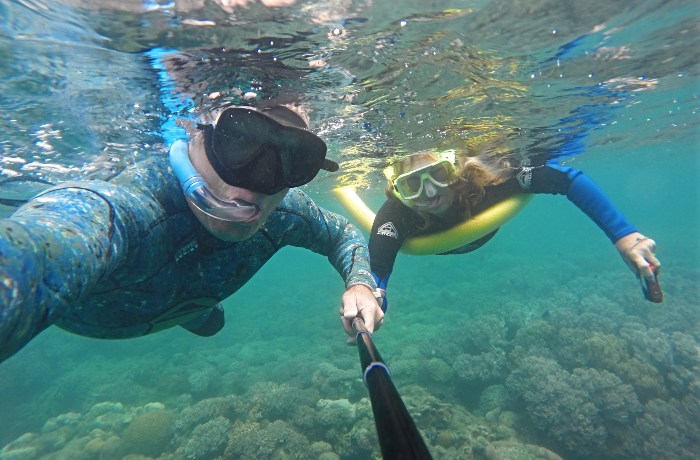 Snorkel Whitsundays on our Ocean Rafting tour
