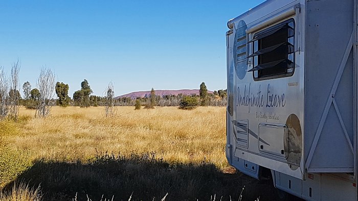 Uluru by Sunrise Free Camp