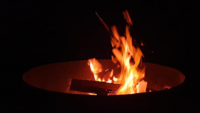 Campfire at Wilton Park