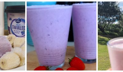 How to Make Blueberry Banana Smoothies at home