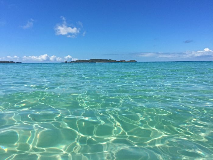 Crystal clear waters of Great Keppel Island