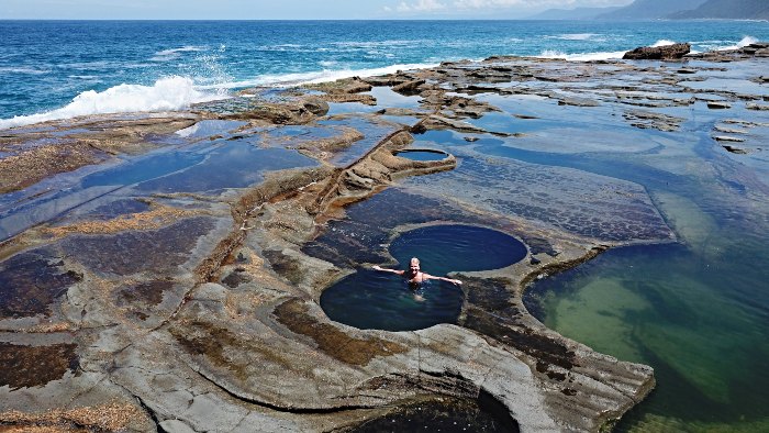 The spectaacular Figure 8 Pools