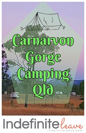 Pin - Carnarvon Gorge Camping
