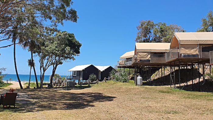 Glamping and direct Beach Access