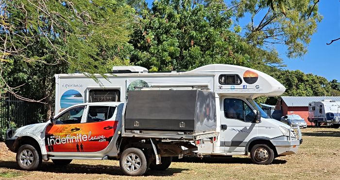 Our Camping Site at the Best Townsville Camping grounds