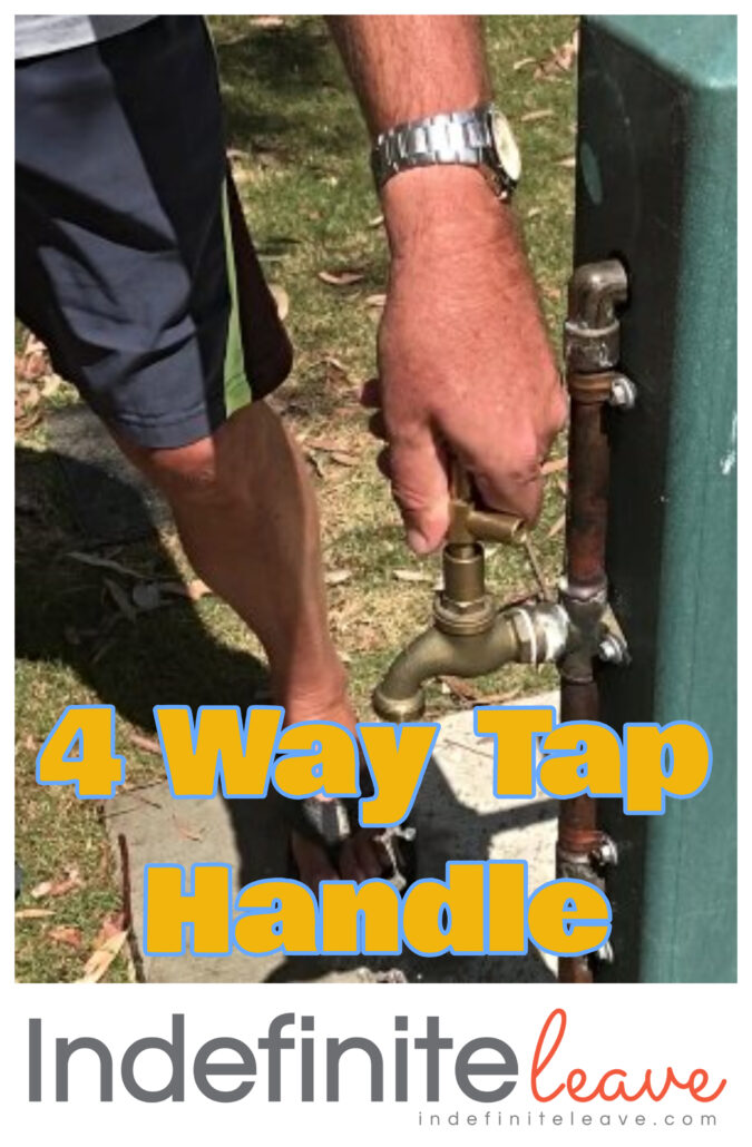 Pin - 4 way tap handle