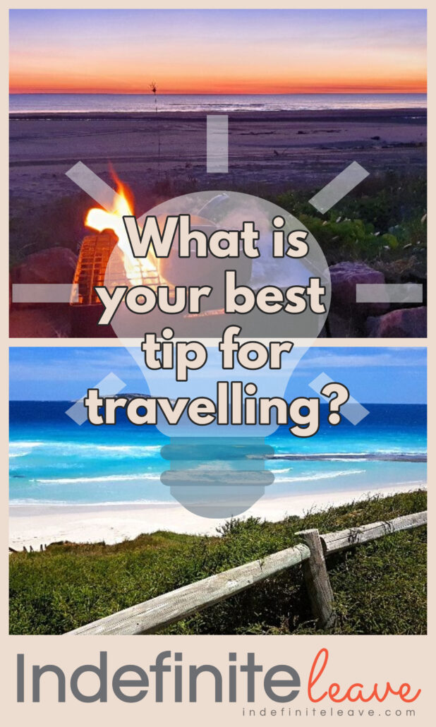 Pin - What is your best tip for travelling