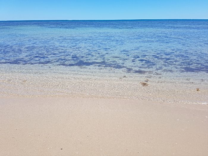 Cyrstal clear waters at Yardie Creek - one of the most southern of the Exmouth Campsites