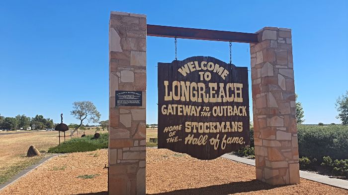 Longreach Sign