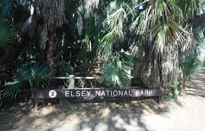 Elsey National Park on the outskirts of Mataranka