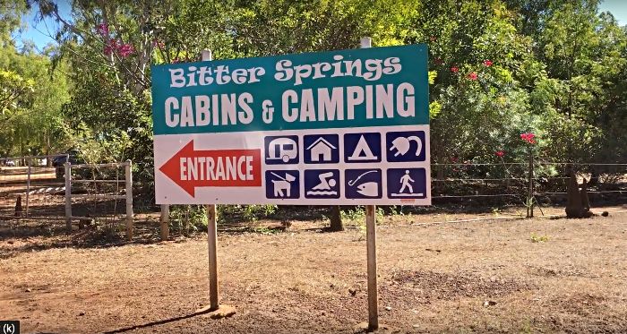 Bitter Springs Cabins & Camping in Mataranka