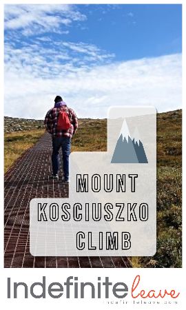 Pin - Mount Kosciuszko Climb