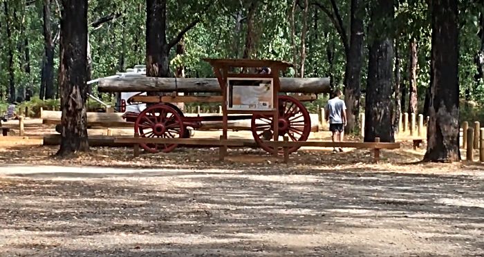 Carriage at the Sawpit Picnic Area