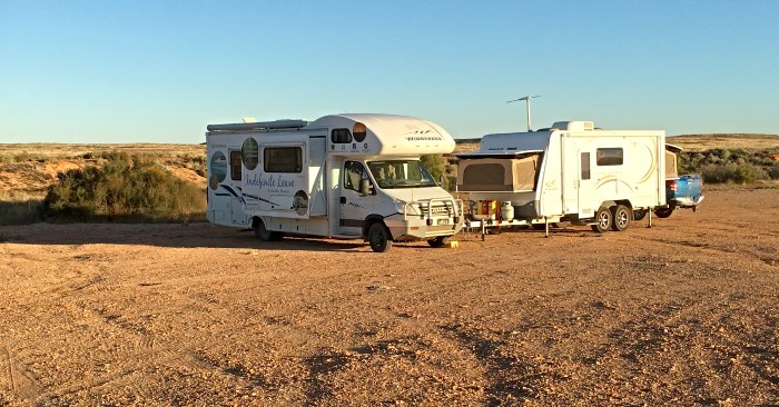 Coober Pedy Camping for free