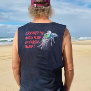 I survived the march flies on Fraser Island Mens Tank Top